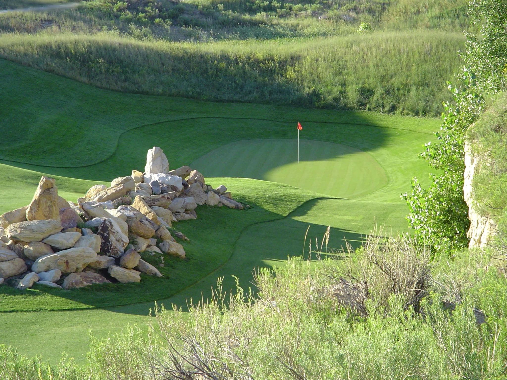 Hole 15 Par 5 565yds Fossil Trace Golf Club